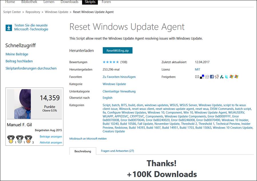 Windows Update Agent Windows 10